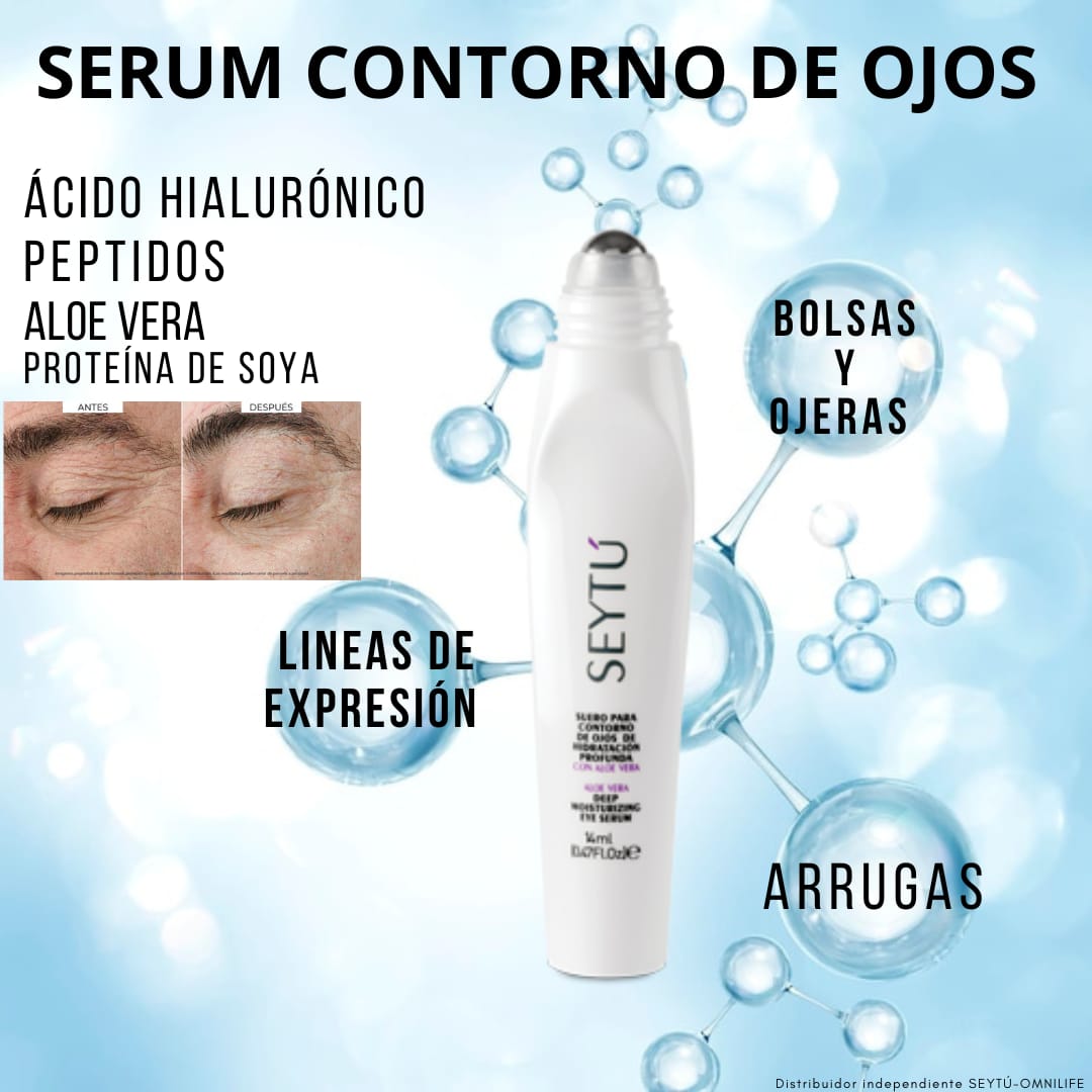 suero contorno de ojos