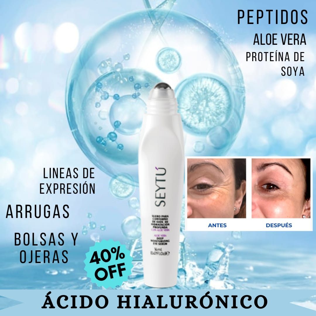 suero contorno de ojos